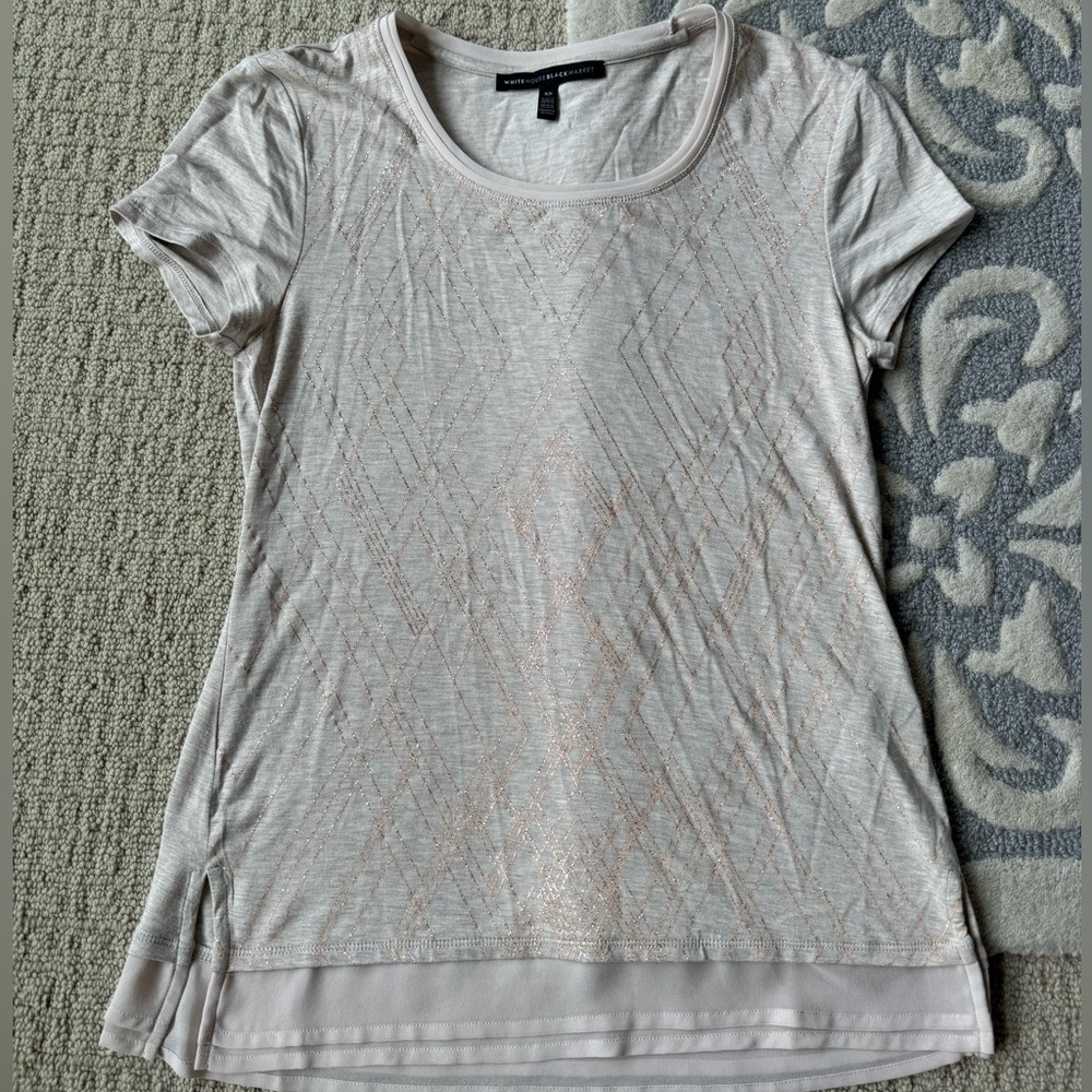 White House Black Market short sleeve top.
